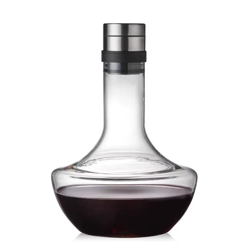 1000ML Red Wine Big Decanter Handmade Crystal Brandy Champagne Glasses Decanter Bottle Jug Pourer Aerator for Family Bar